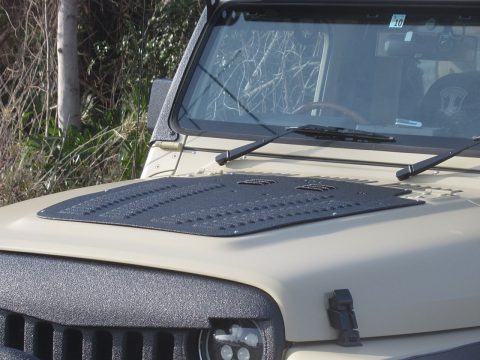 TJラングラー　wrangler　jeep　ジープ　BURTE　ボンネット　LINE-X　ドレスアップ